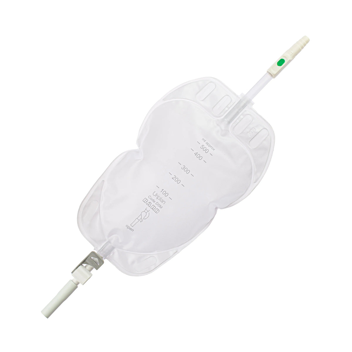 Bardia Uriplan Leg Bags - Urine Drainage Bags 500ml (x10)