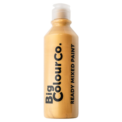 Big Colour Co Brian Clegg - Gold Paint Ready Mixed box of 6 x 300ml