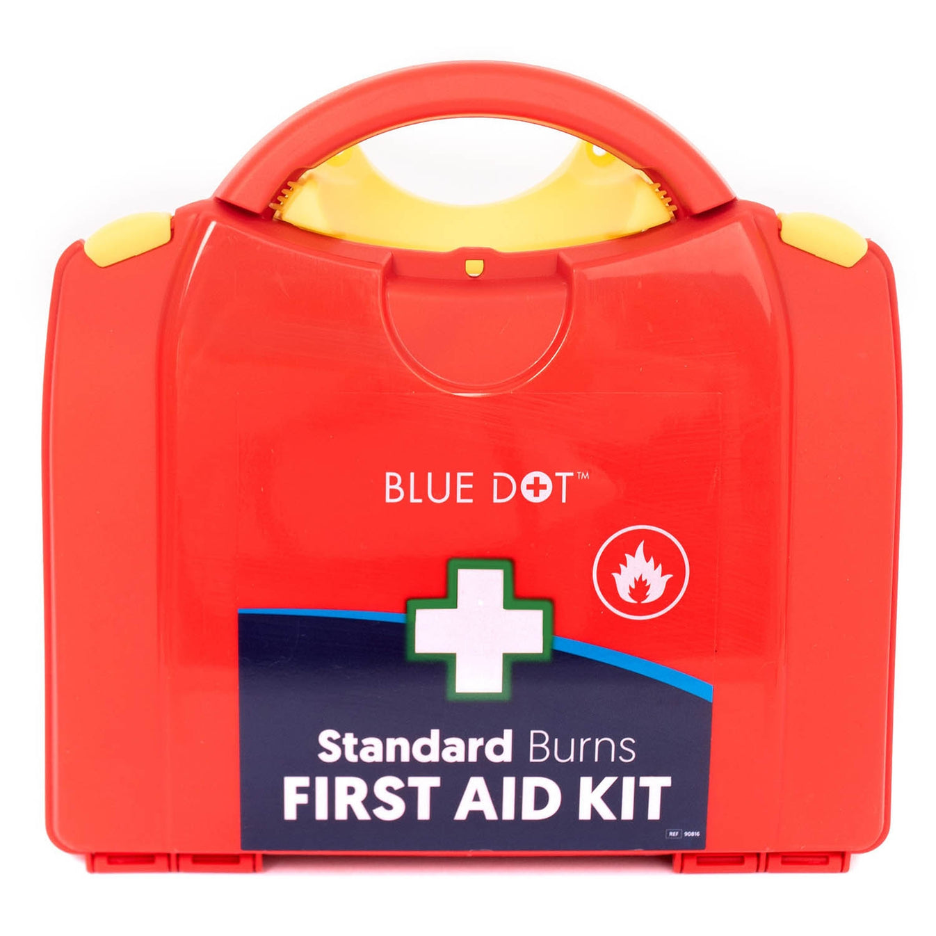 Blue Dot Standard Burns First Aid Kit - Workplace Burn Treatment Kit for Scalds, Sunburn & Minor Burns