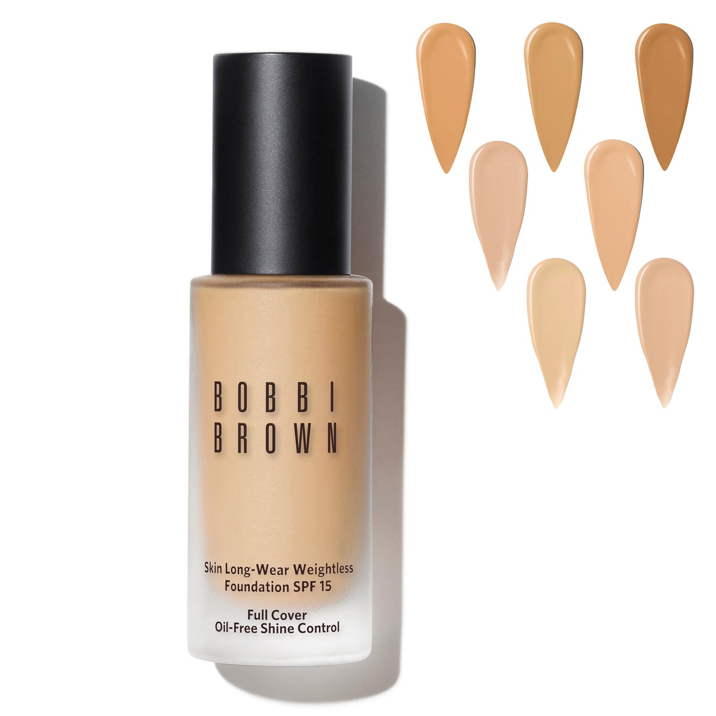 Bobbi Brown Skin Long-Wear Weightless Foundation SPF15 13ml – Full Coverage Natural Matte Liquid Foundation