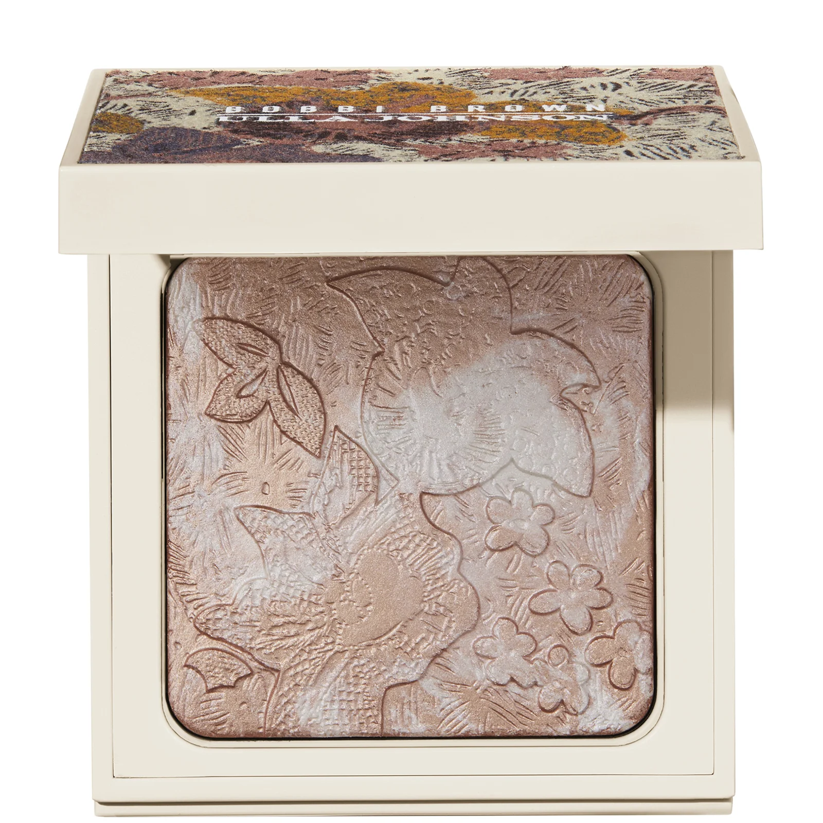 bobbi brown open eyeshadow with decorative packaging on a white background