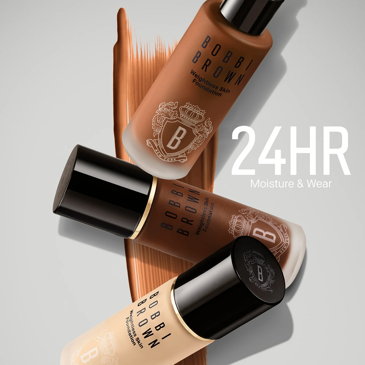 Bobbi Brown Skin Long-Wear Weightless Foundation SPF15 13ml – Full Coverage Natural Matte Liquid Foundation