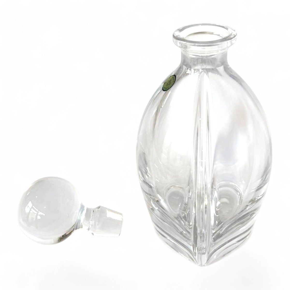 Bohemia Crystal 22oz (650ml) Whiskey Decanter – Hand-Blown Czech Crystal Glass