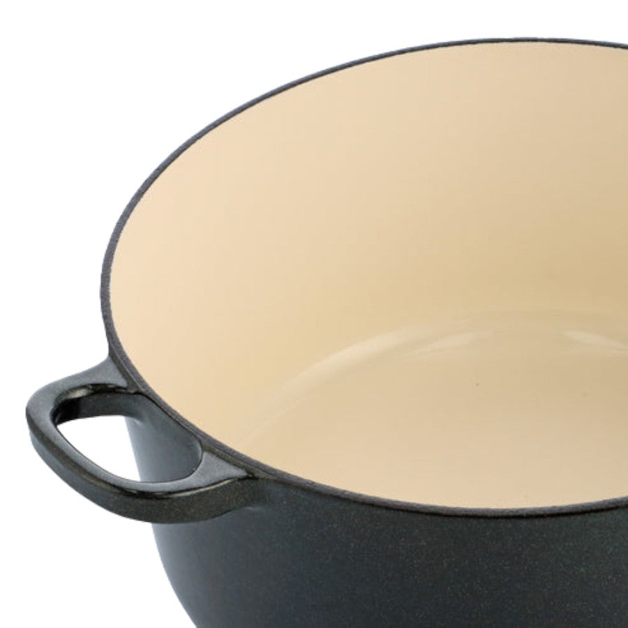 BK Bourgogne Non Stick Enamel Cast Iron Dutch Oven 28 m/6.7 Litre Casserole Dish with Lid