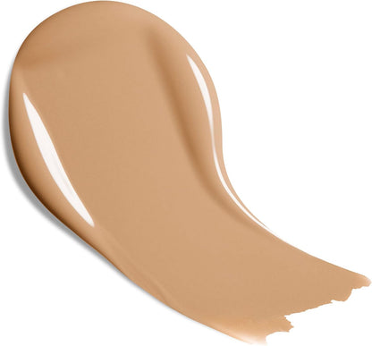Beige foundation swatch on a white background