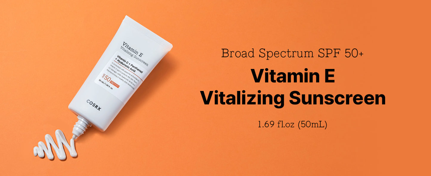 COSRX Vitamin E Vitalizing Sunscreen SPF 50+ 50ml