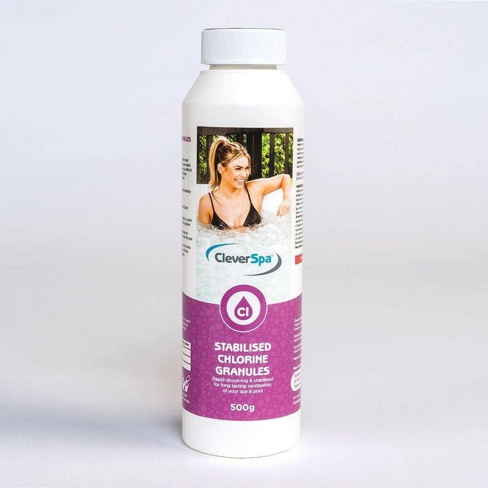 CleverSpa Universal Spa Chemical Outdoor Hot Tub Starter Kit (5 Pack)