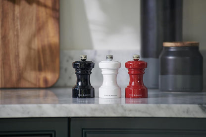 Cole & Mason London 104mm Black Wood Hoxton Salt Mill