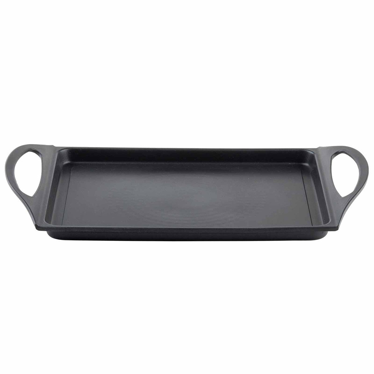 Tablecraft Die Cast Aluminium Non-Stick Flat Griddle Pan Pan - Induction Safe, Heavy Duty 45.5cm