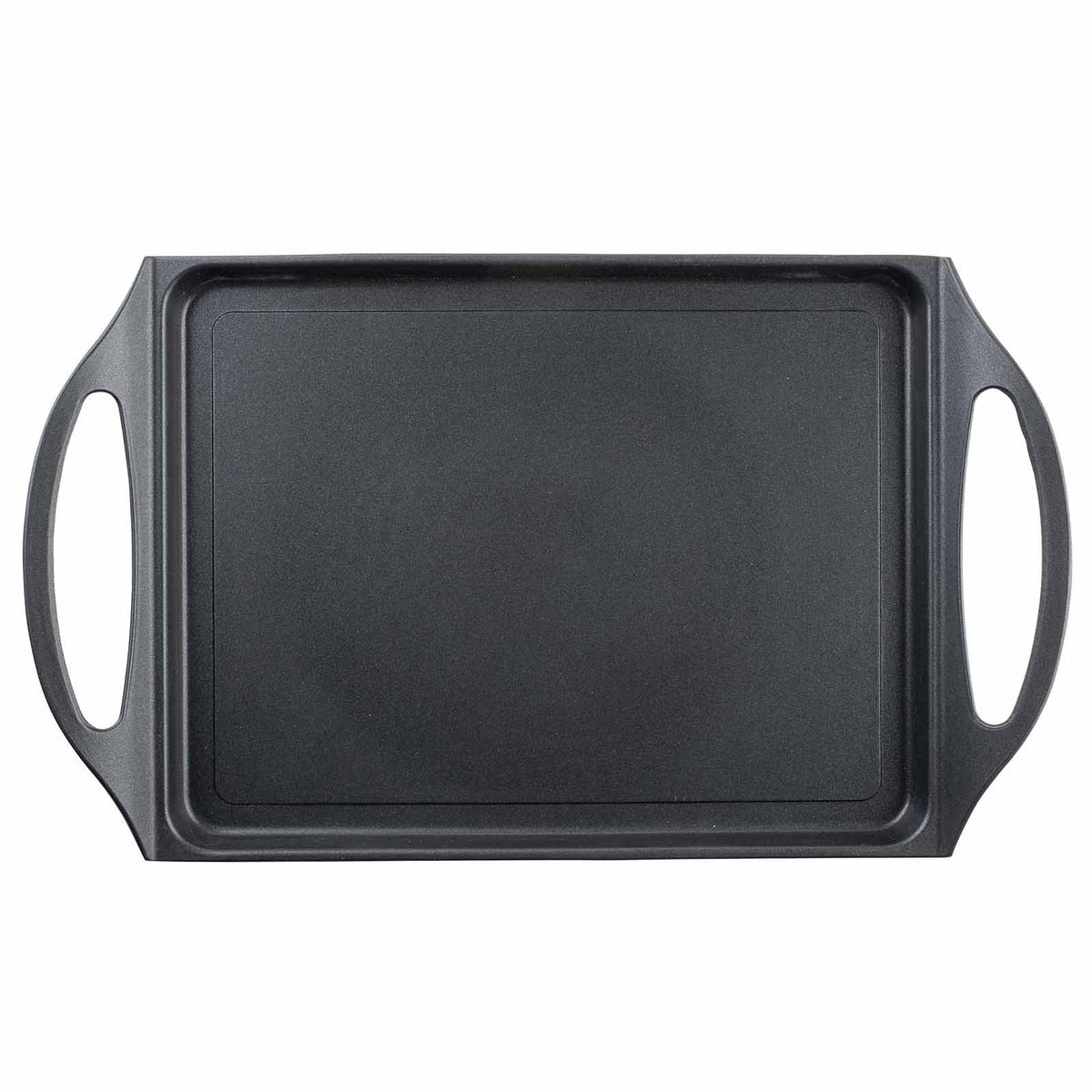 Tablecraft Die Cast Aluminium Non-Stick Flat Griddle Pan Pan - Induction Safe, Heavy Duty 45.5cm