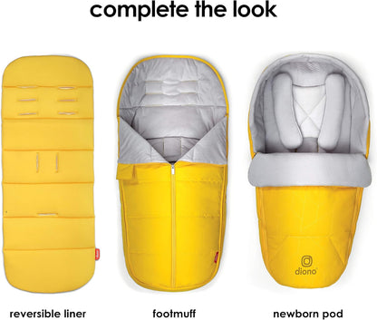 Diono Flexa City Ready Stroller Pushchair Yellow Sulphur