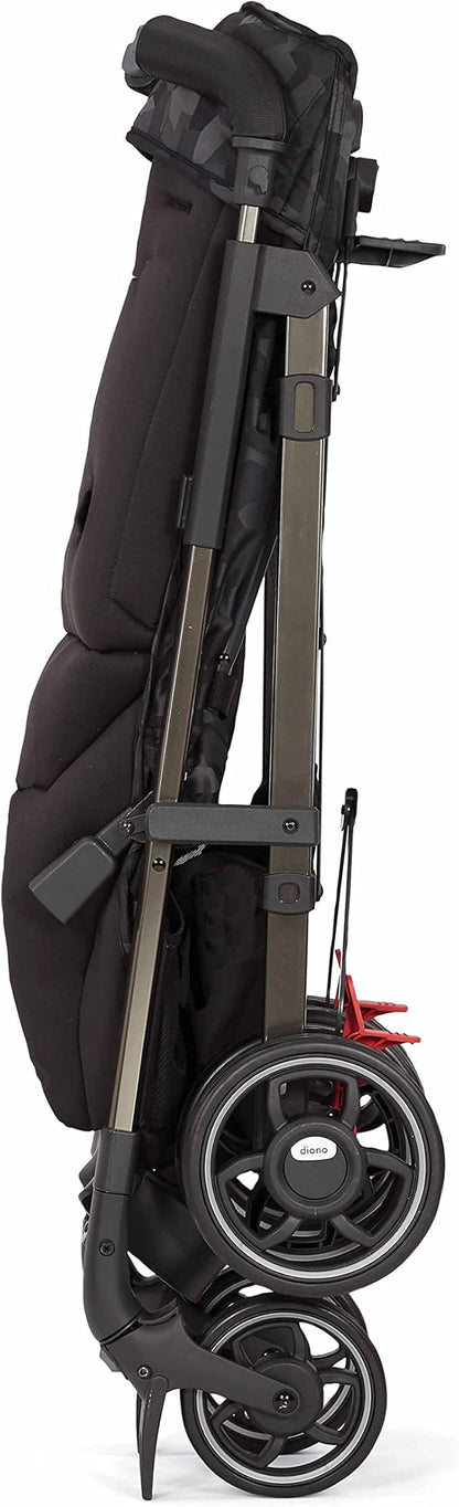 Diono Flexa Luxe Black Platinum, City Ready Umbrella Stroller - Black Camo