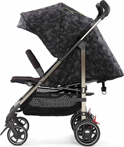 Diono Flexa Luxe Black Platinum, City Ready Umbrella Stroller - Black Camo