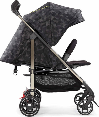 Diono Flexa Luxe Black Platinum, City Ready Umbrella Stroller - Black Camo