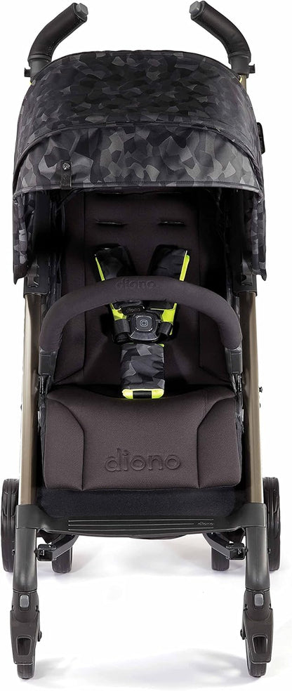 Diono Flexa Luxe Black Platinum, City Ready Umbrella Stroller - Black Camo