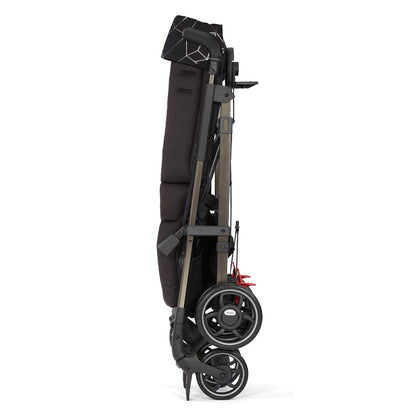 Diono Flexa Luxe Black Platinum, City Ready Umbrella Stroller - Black Platinum