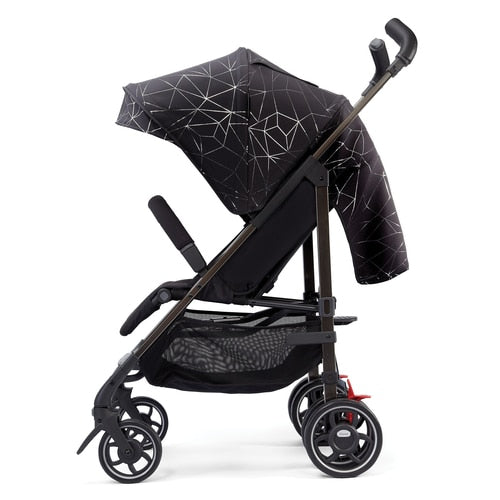 Diono Flexa Luxe Black Platinum, City Ready Umbrella Stroller - Black Platinum