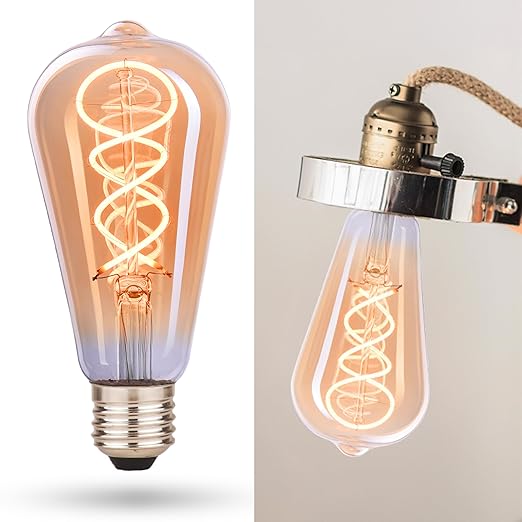 4W Crown LED Bulb – 2000K Extra Warm White – 220–240V AC