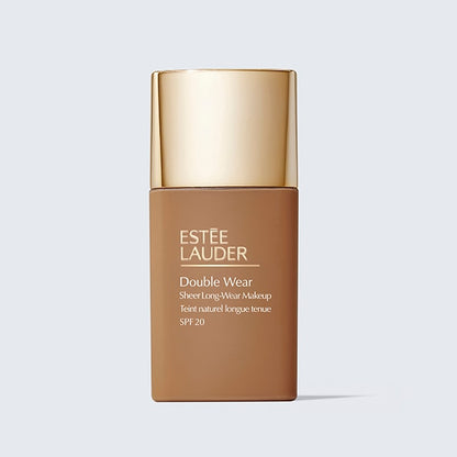 Estée Lauder Double Wear Sheer Foundation SPF 20 30ml – Deep Shades, Oil-Free, Hydrating