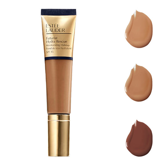 Estée Lauder Futurist Hydra Rescue Foundation SPF 45 35ml – Deep Shades, Radiant Finish