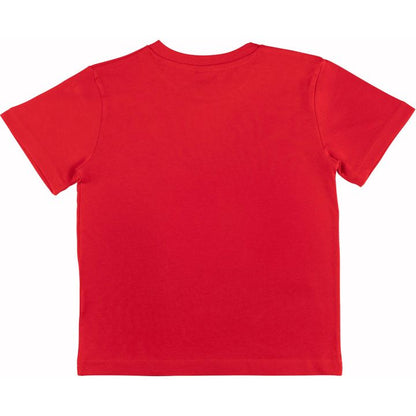 Earth Positive - Kids Organic Cotton T-Shirt - Plain Red, Unisex