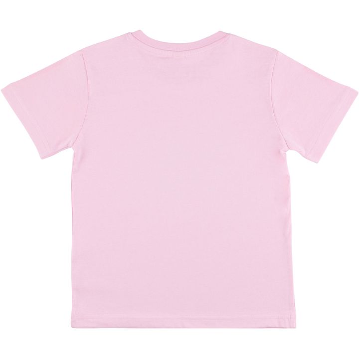 Earth Positive - Kids Organic Cotton T-Shirt - Plain Sweet Pink, Unisex