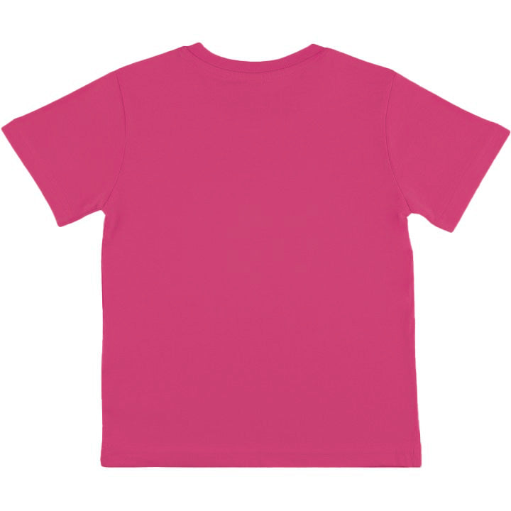 Earth Positive - Kids Organic Cotton T-Shirt - Hot Sweet Pink, Unisex