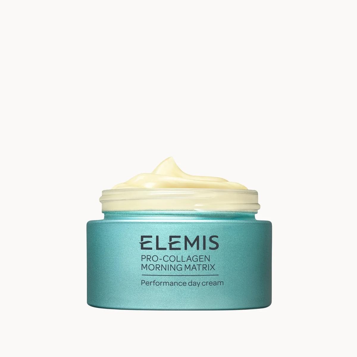 Elemis Pro-Collagen Morning Matrix cream jar on a white background