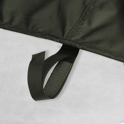 Garden & Home Co Premium Large Barbecue Cover Green Weatherproof Air Vents 170 x 60 x 115cm