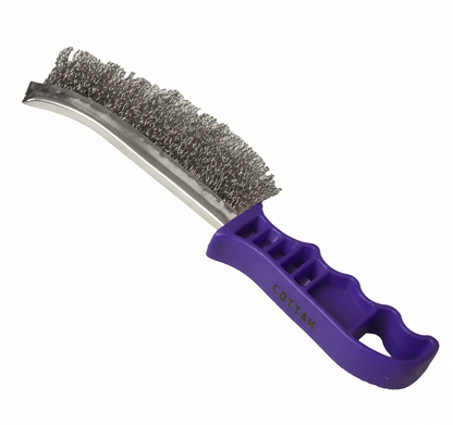 Cottam General Purpose Wire Brush - Purple Handle IWI00034