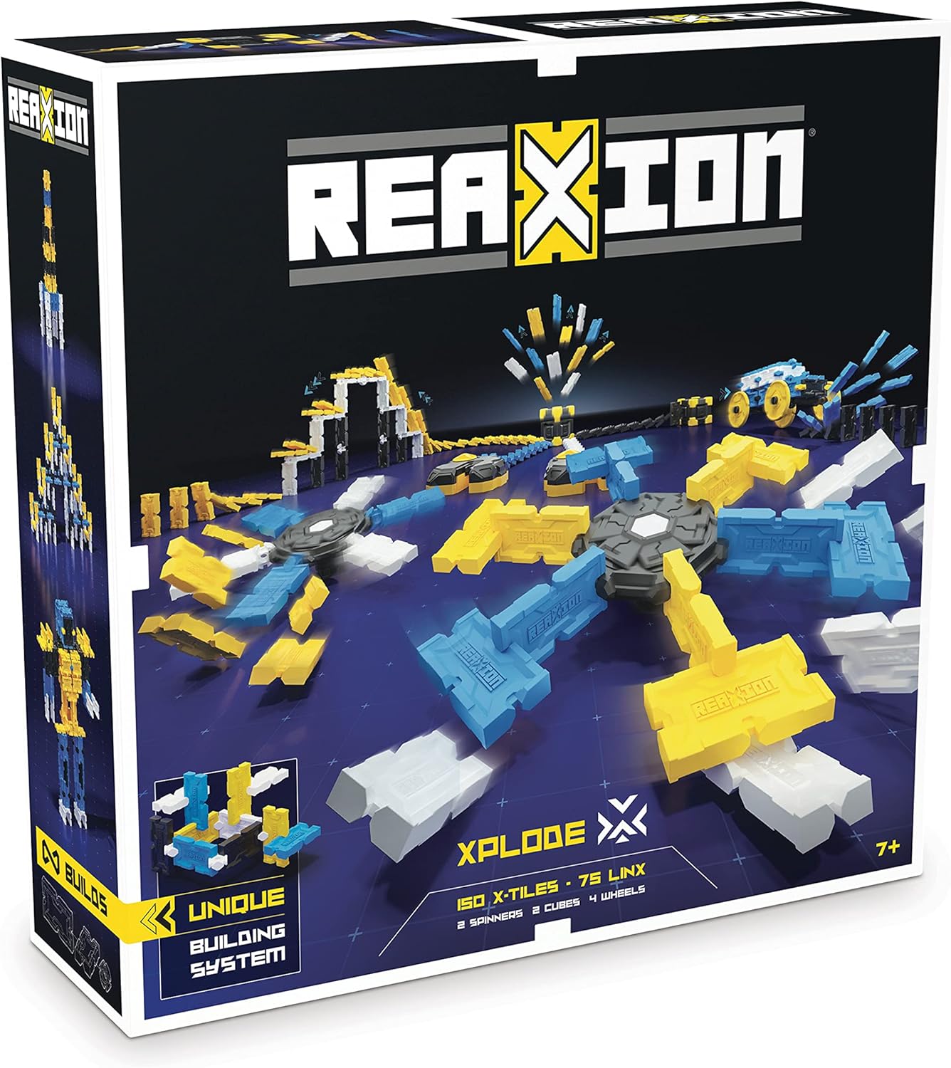 Goliath Reaxion Xplode 225 Piece Domino, STEM and Construction Toy Age 7+