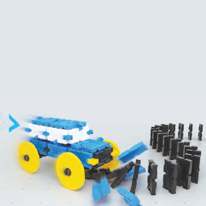 Goliath Reaxion Xplode 225 Piece Domino, STEM and Construction Toy Age 7+