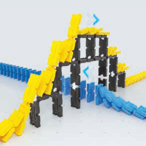 Goliath Reaxion Xplode 225 Piece Domino, STEM and Construction Toy Age 7+