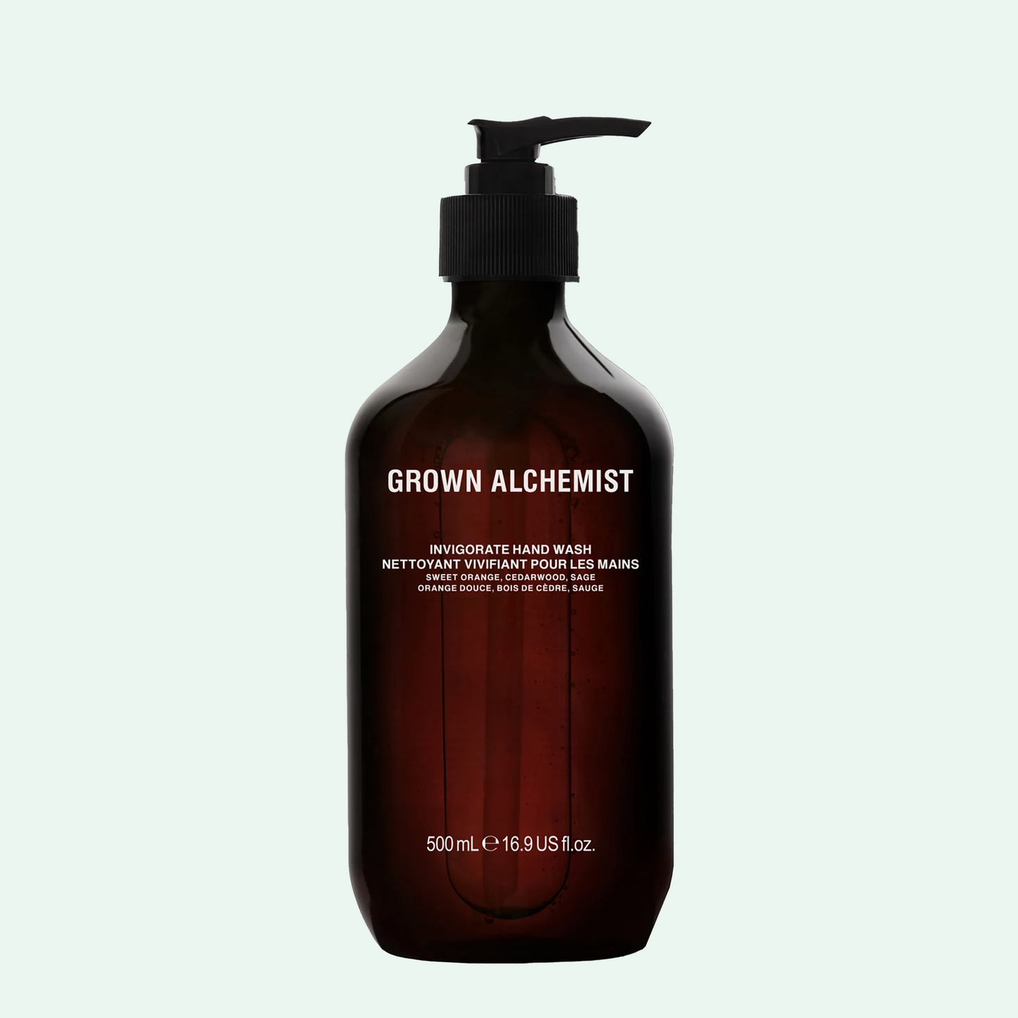 Grown Alchemist Hand Wash - Sweet Orange Cedarwood Sage 500ml