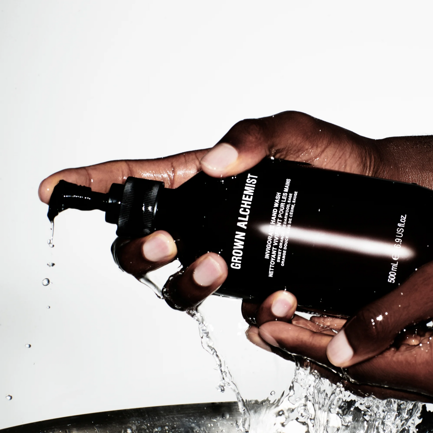 Grown Alchemist Hand Wash - Sweet Orange Cedarwood Sage 500ml