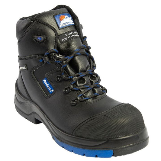 HIMALAYAN Hygrip Waterproof Safety Boots 5160 S3/SRC in Black - Size UK 5 (EU 38)