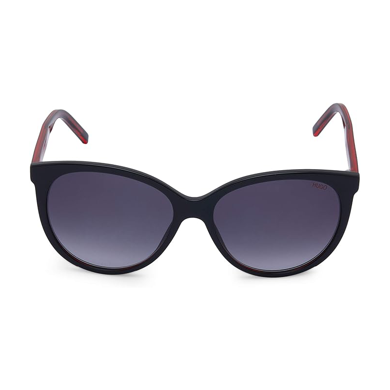 Hugo Boss Ladies Sunglasses 1006/S - Black and Red