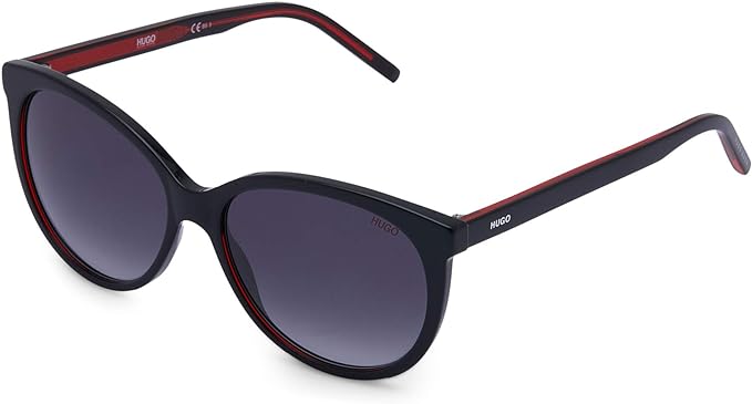 Hugo Boss Ladies Sunglasses 1006/S - Black and Red