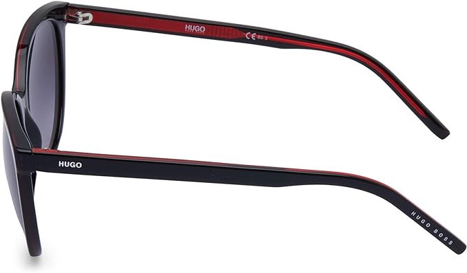 Hugo Boss Ladies Sunglasses 1006/S - Black and Red