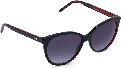 Hugo Boss Ladies Sunglasses 1006/S - Black and Red