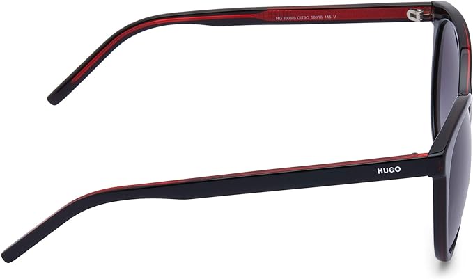 Hugo Boss Ladies Sunglasses 1006/S - Black and Red