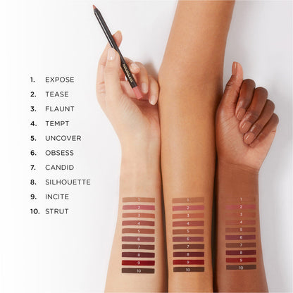 Hourglass Shape and Sculpt Lip Liner - Tempt 3