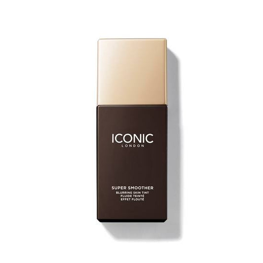 Skincare product packaging with 'Iconic London' branding on a white background