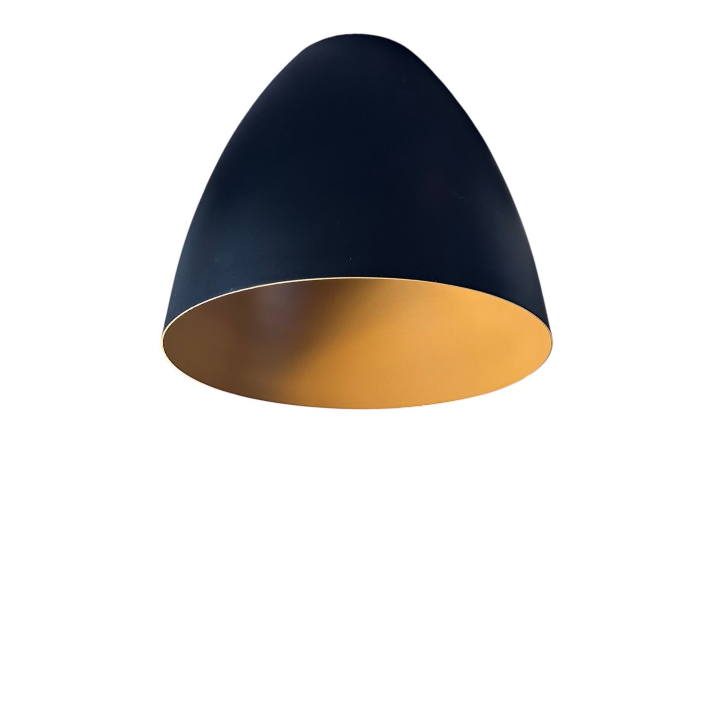 Innermost Chelsea 40 Ceiling Pendant Light – Black/Gold, 42x43cm, Aluminium/Steel, E27 LED, Industrial Modern