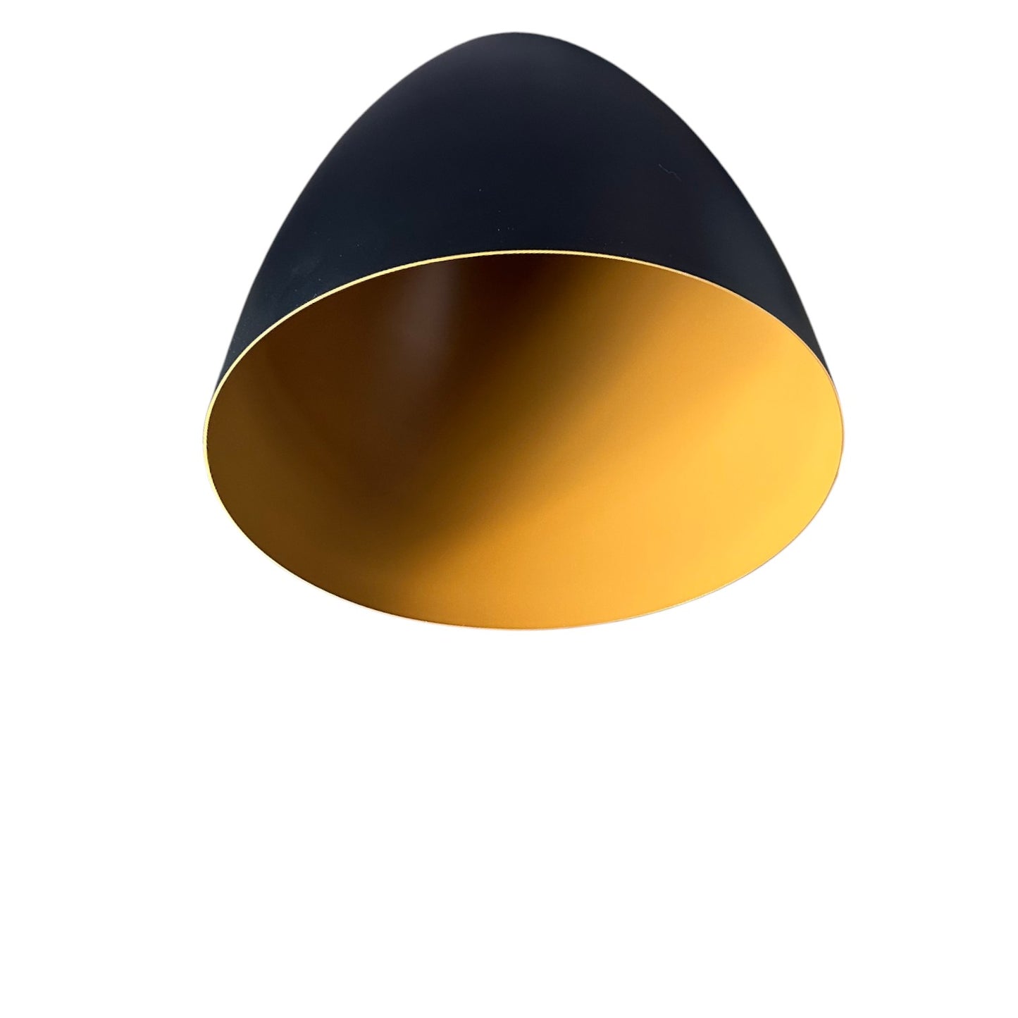 Innermost Chelsea 40 Ceiling Pendant Light – Black/Gold, 42x43cm, Aluminium/Steel, E27 LED, Industrial Modern