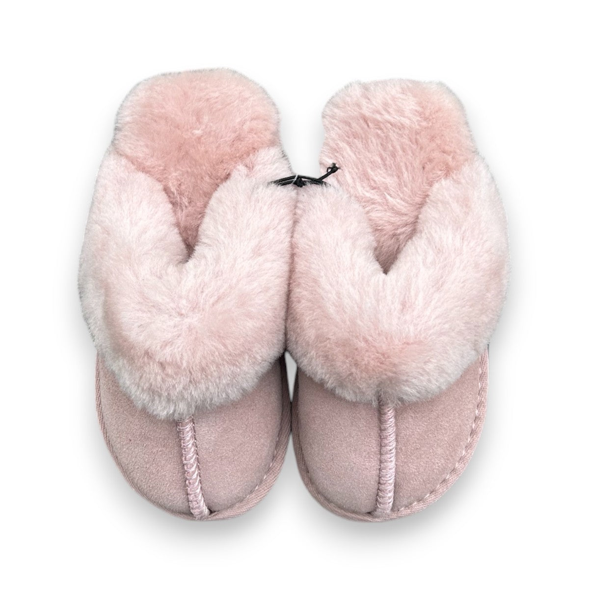 Just Sheepskin Kids Duchess Mule Slippers - Pink - Size UK 12-13