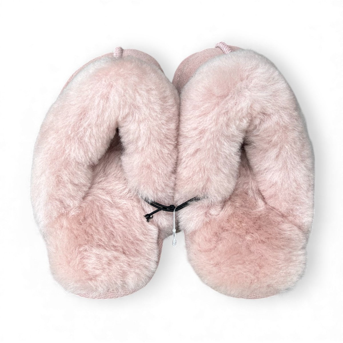 Just Sheepskin Kids Duchess Mule Slippers - Pink - Size UK 12-13