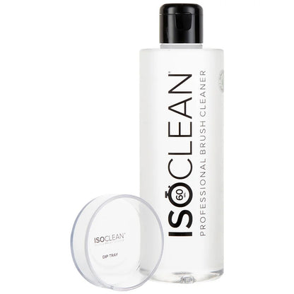 ISO CLEAN professional brush cleaner bottle with a white background