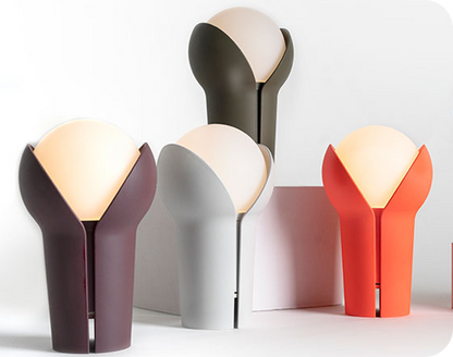 Innermost - Bud Indoor Outdoor Touch LED Lamp Cordless Rechargeable Dimming - Ash Grey