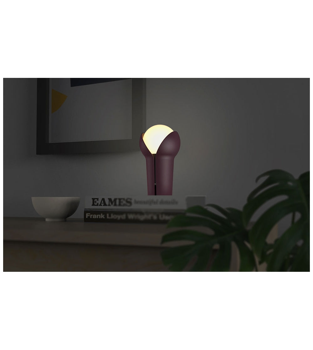 Innermost - Bud Indoor Outdoor Touch LED Lamp Cordless Rechargeable Dimming - Ash Grey